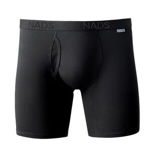 NADS Boxer Brief Black Large New With Tags